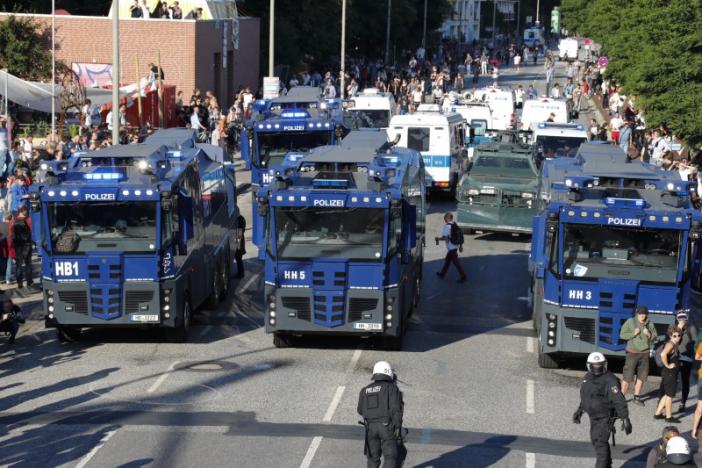 Гамбург накануне G20: в городе массовые стычки протестующих и полиции, опубликованы кадры