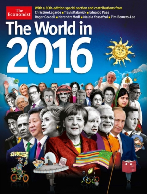 Порошенко опубликовал фото обложки The Economist, "заклеив" собой Путина