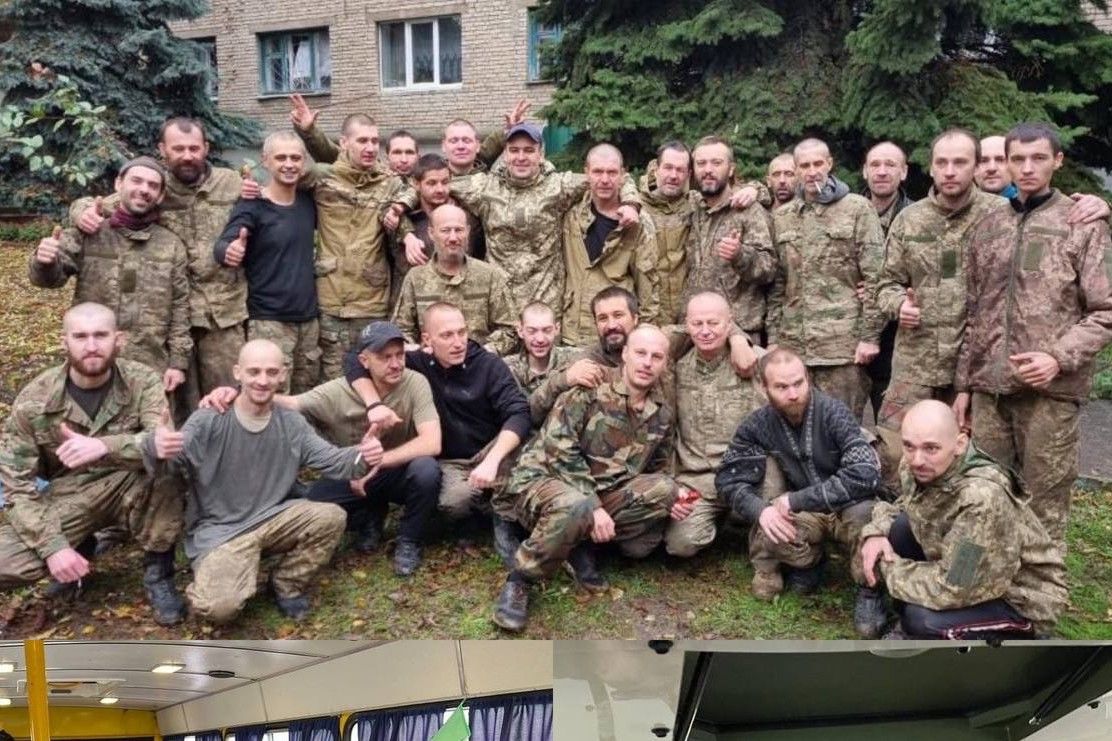 "Наши дома", - 32 военных ВСУ освобождены из российского плена