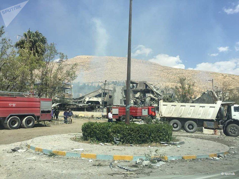 "Томагавк долетел": в Сети показали, как выглядит один из объектов Асада в Сирии после ударов США - кадры