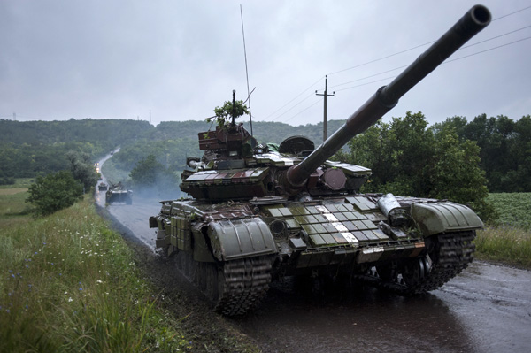 Украинская армия получила новую партию танков