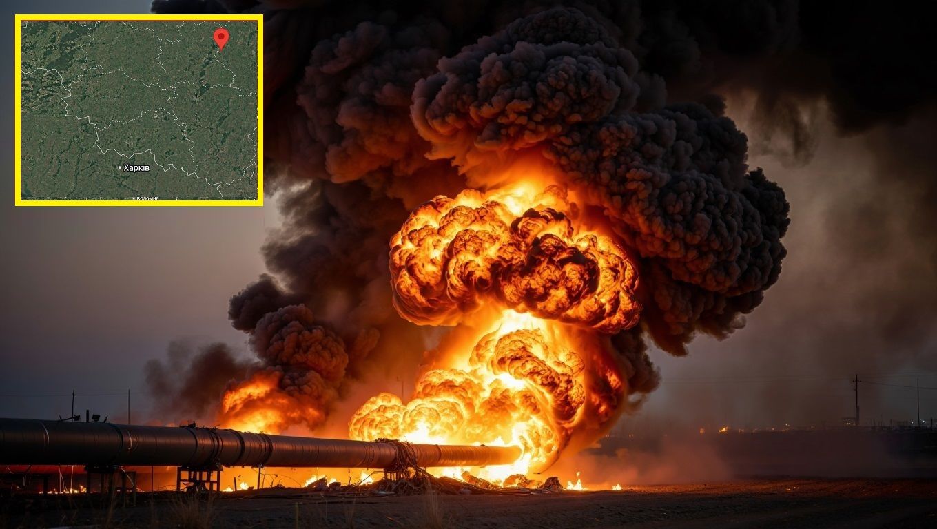 В России ночью подорвали новый участок нефтепровода "Дружба": появилось видео