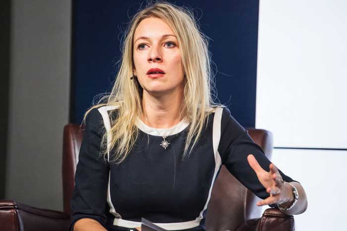 Захарова не сдержала эмоций из-за отказа Украины прибыть на саммит глав МИД СНГ в Сочи - кадры