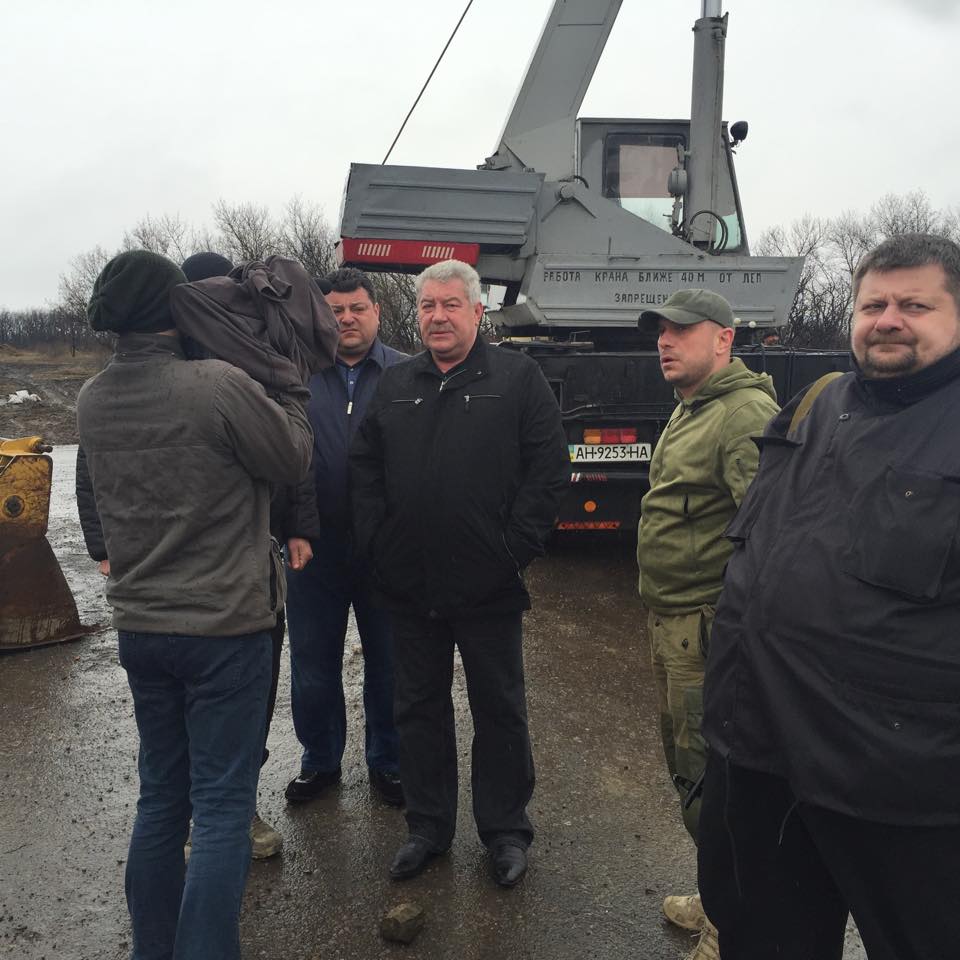 Мосийчук, Ляшко и Кива начали строительство фортификационных сооружений в Артемовске