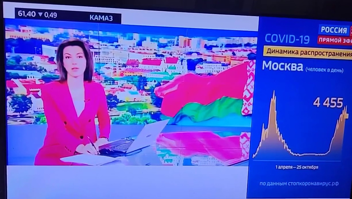 На РосТВ показали сюжет о Беларуси, но с картинкой из Нагорного Карабаха, – видео вызвало скандал