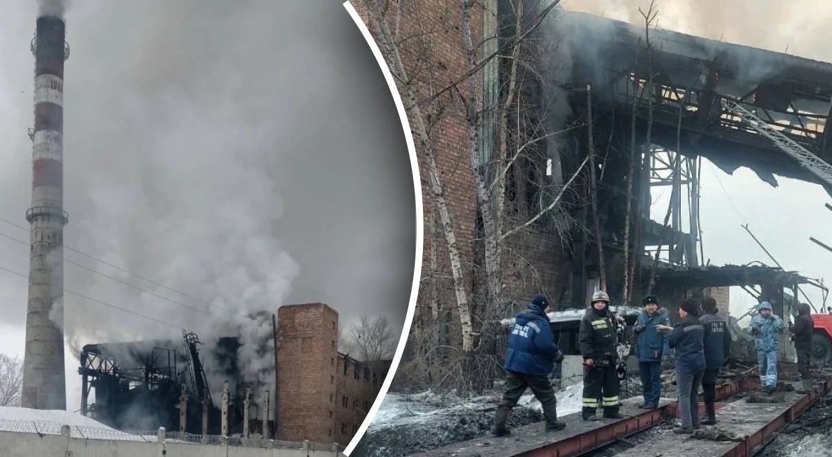 Момент взрыва на Шагонарской ТЭЦ в РФ попал на видео: часть здания разнесло 