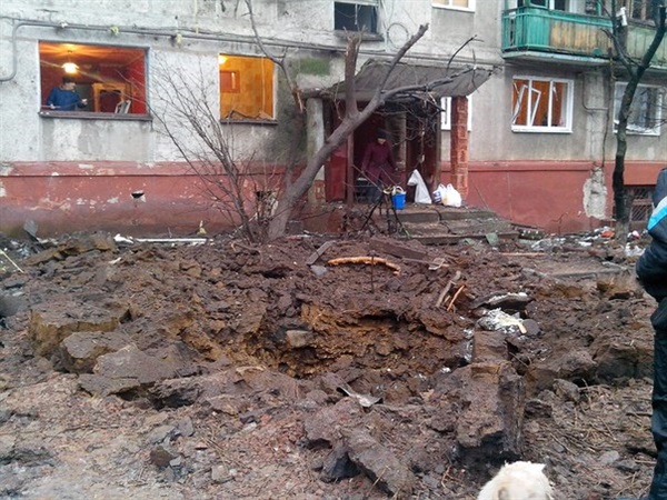 В Горловке затишье, ночь прошла спокойно