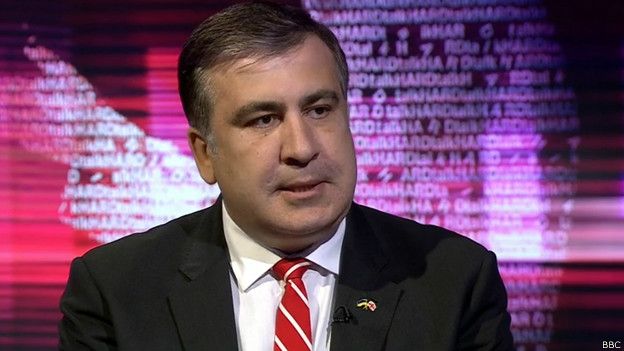 "Опыт конфликта в Южной Осетии говорит о том, что миротворческая миссия с участием РФ не только не привела к миру, а была использована Путиным для военного вторжения в Грузию", - Саакашвили