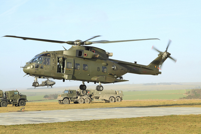 В Афганистане потерпел крушение вертолет ВВС Великобритании