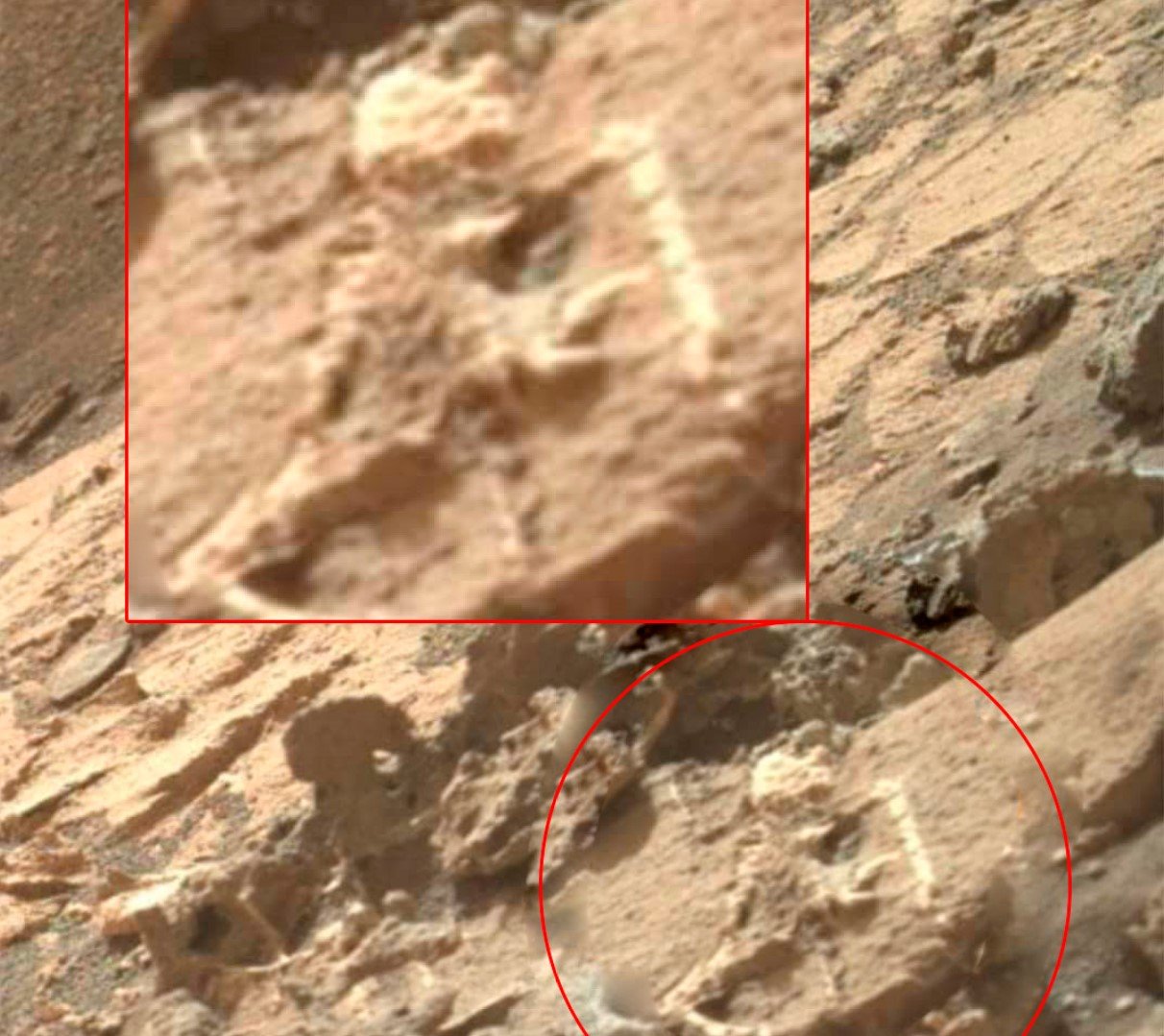 Гигантский некрополь на Марсе: чьи останки погребены на Красной планете