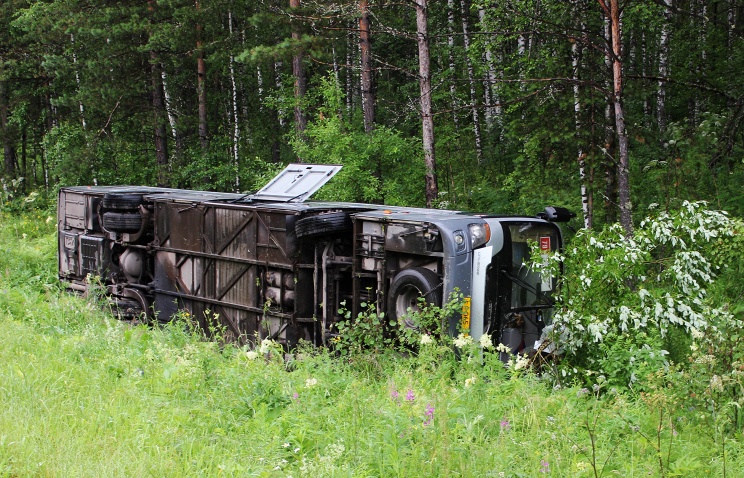 В Красноярском крае столкнулись два автобуса. Погибли 11 человек
