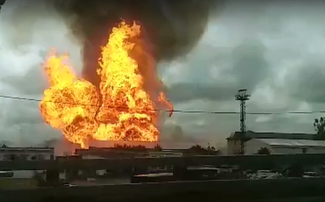 Похоже на ядерный взрыв: под Москвой взорвана Мытищинская ТЭЦ-27 "Северная" – кадры резонансного ЧП