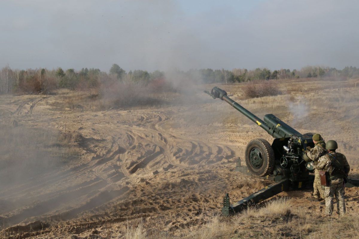 ВСУ показали на видео ударное соло украинской артиллерии по позициям россиян