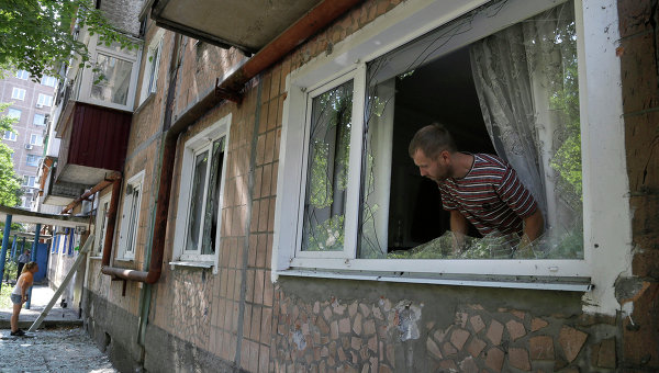 Горсовет Донецка: Периодически слышны взрывы со стороны Ясиноватой и Макеевки
