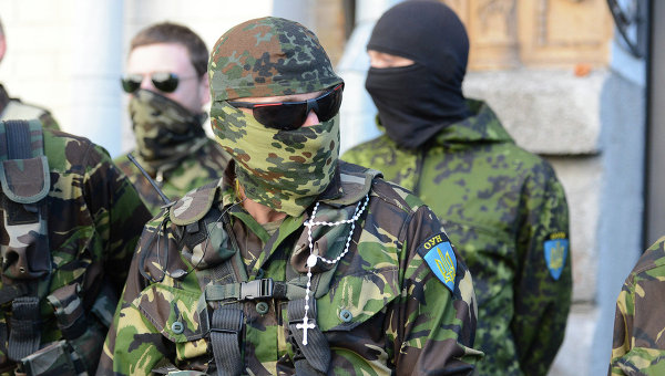 Бойцы "Айдара" берут штурмом здание Минобороны Украины. Прямая видео-трансляция 30.01.2015