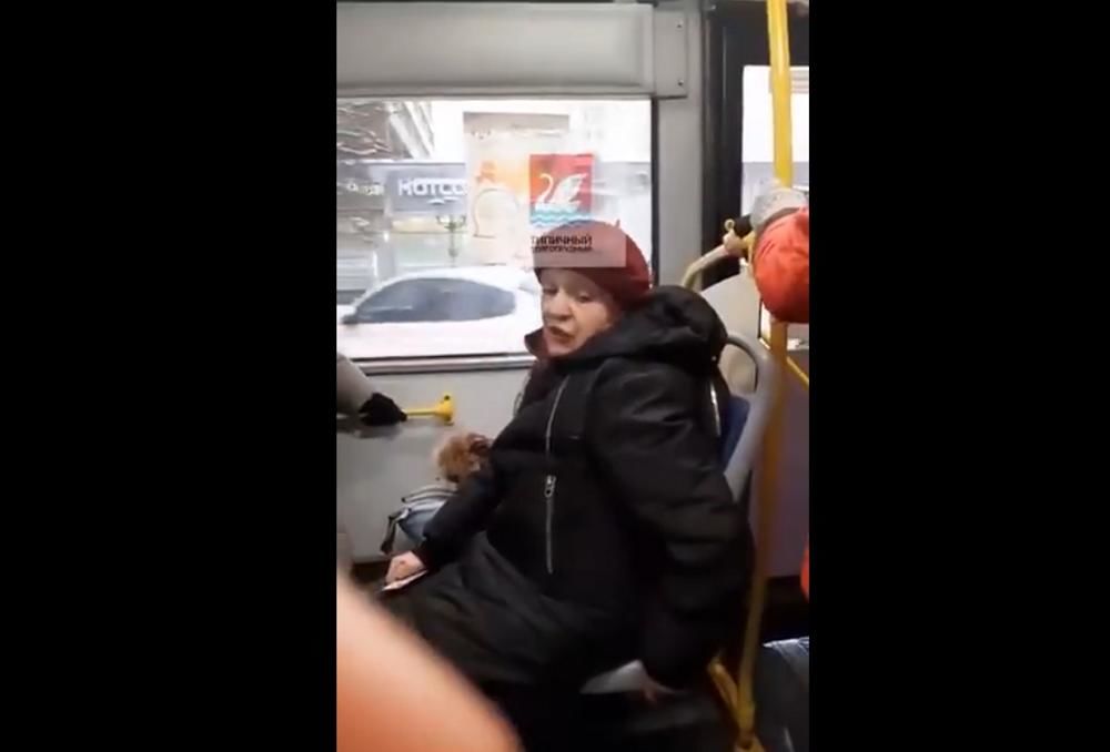 В РФ пенсионерку выкинули из автобуса после слов про Украину: скандал попал на видео