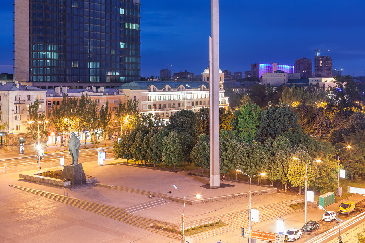 Центр Донецка Фото