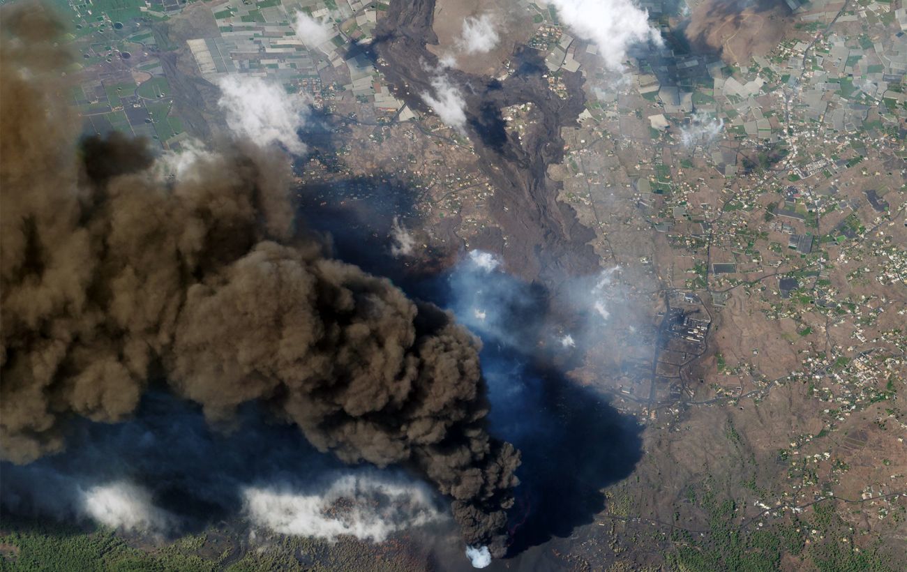 Дым от вулкана на Канарах достиг Украины: эксперты уточнили уровень опасности такого явления