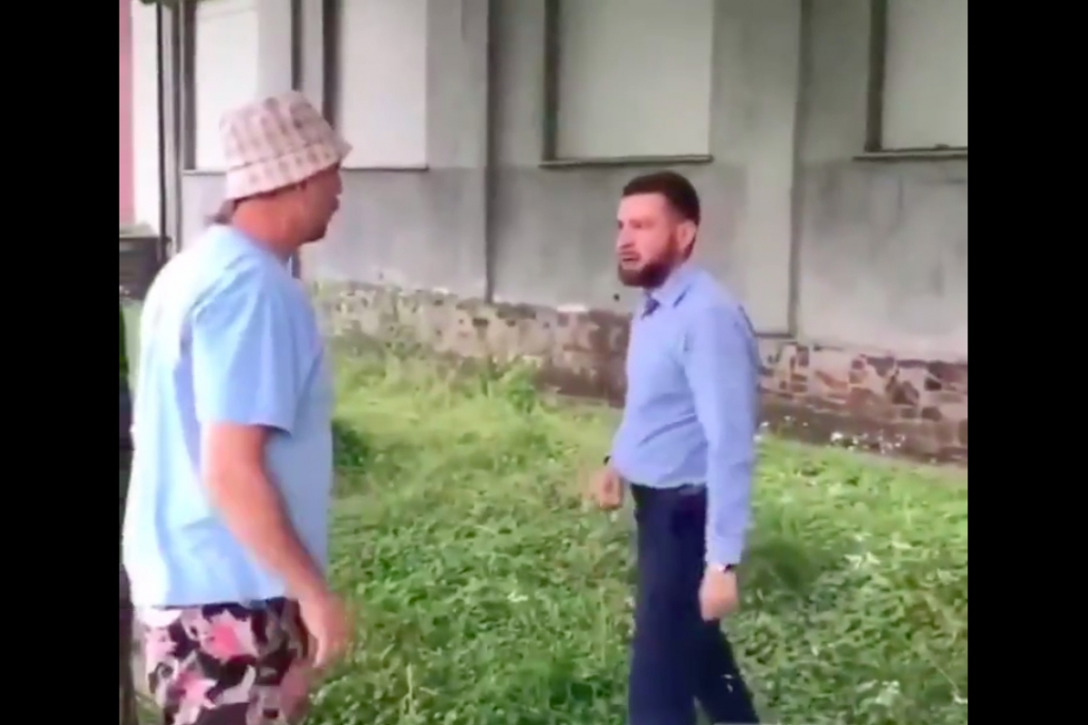 В Костополе кандидаты в мэры устроили драку на людях - очевидцы сняли на видео "предвыборные дебаты"