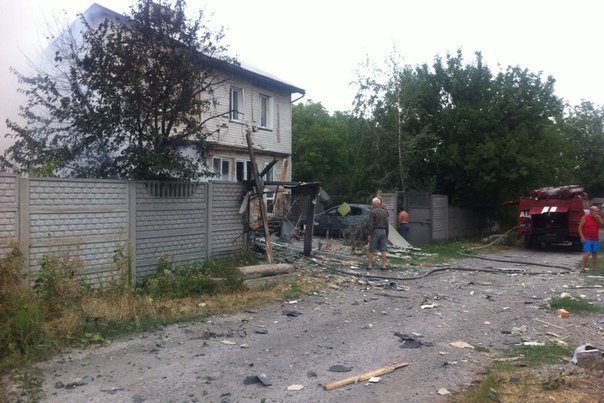 Как выглядит улица Куприна в Донецке после обстрела