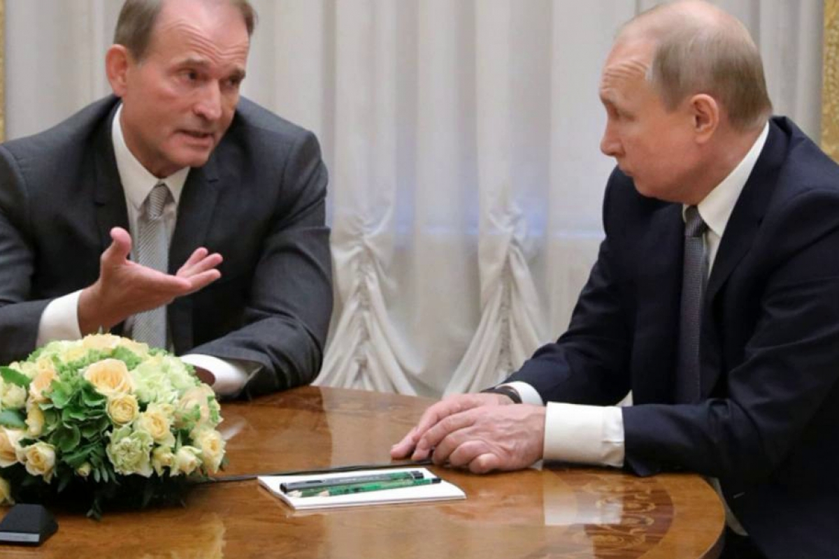 ​Путин на встрече с Медведчуком пообещал Украине российскую вакцину от коронавируса "Спутник V"