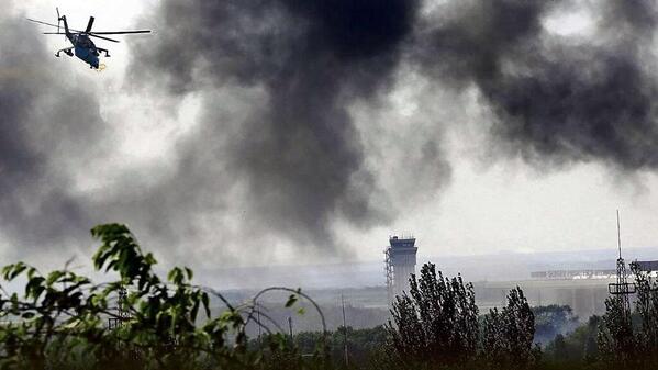 В Донецке возобновились боевые действия в районе аэропорта