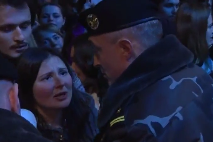 В Минске на концерте "Океана Эльзы" украинская символика оказалась под запретом