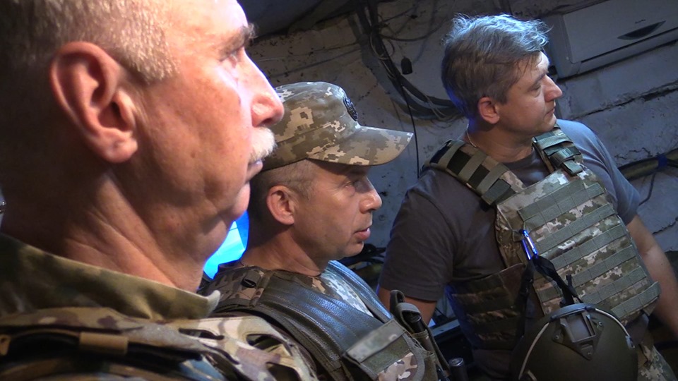 Глава СНБО Данилюк приехал в зону ООС на Донбассе: подробности визита, фото и видео