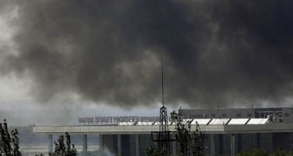 Пресс-центр АТО: Украинские военные отбили штурм аэропорта Донецка