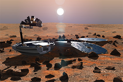 СМИ: на Марсе найден космический аппарат, который пропал 12 лет назад