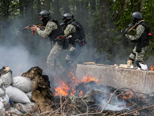 Пресс-центр АТО сообщил, что под Первомайском уничтожены два минометных расчета "неподконтрольных" вооруженных формирований