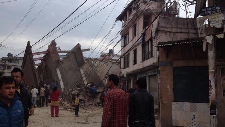 В Непале произошло мощное землетрясение, есть жертвы