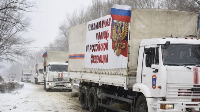 МЧС РФ: В течение недели в Донбасс отправится дополнительный гуманитарный конвой