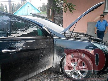 В Бердянске депутату горсовета подожгли автомобиль