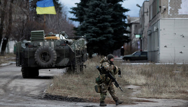 В Песках ранено четверо украинских военных