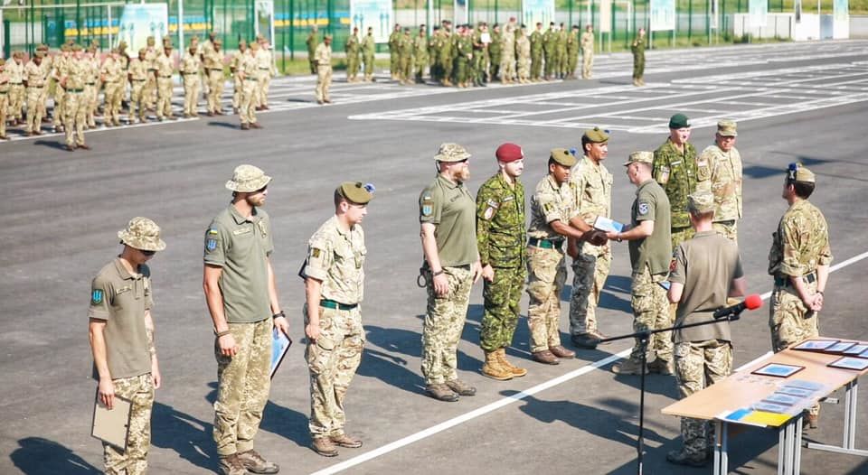 Под Николаевом завершились многонациональные военные учения "Казацкая булава - 2021"