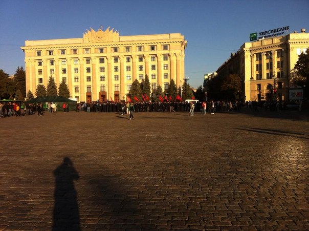 В Харькове проходит пророссийский митинг, возможны провокации