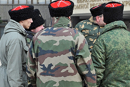 Москаль: казаки "всевеликого войска Донского" собирают трупы убитых боевиков, которые не могли забрать раньше