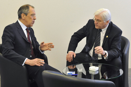 Лавров и Штайнмайер обсудили конфликт в Украине