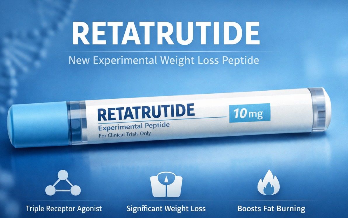 В США изучают новый пептид для снижения веса — Retatrutide