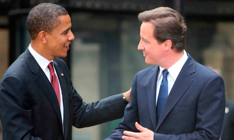 Кэмерон признался в очень близких отношениях с Обамой