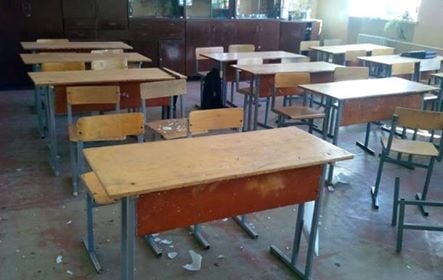 В Донецке за два дня повреждено 29 учреждений образования, - администрация