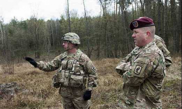 На Яворовском полигоне американский спецназ начал обучение украинских военных. Фото