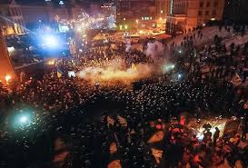 На Майдане в Киеве снова возникла стычка