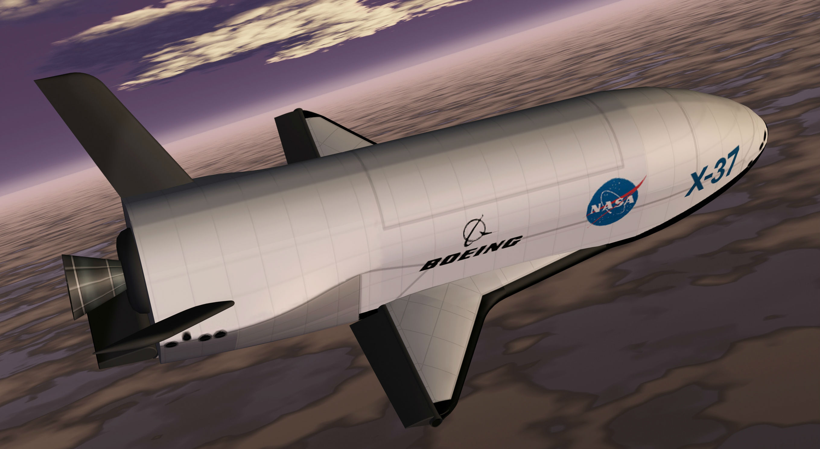Ноу-хау космического центра и корпорации Boeing: многоразовый самолет-разведчик Boeing X-37 превратится в боевое космическое такси