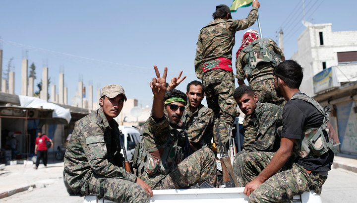 Коалиция США планирует набрать 230 курдов в состав "сил охраны границы" в Сирии