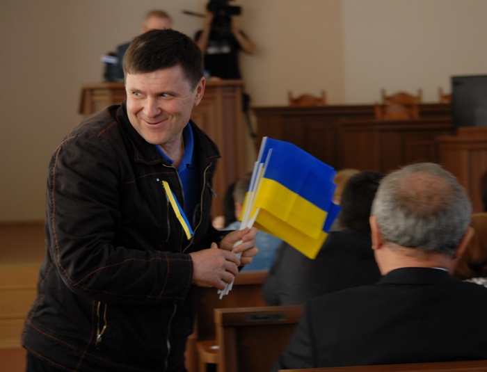 И.о. мэра Северодонецка Григорий Пригеба "увольняет" мэра Казакова