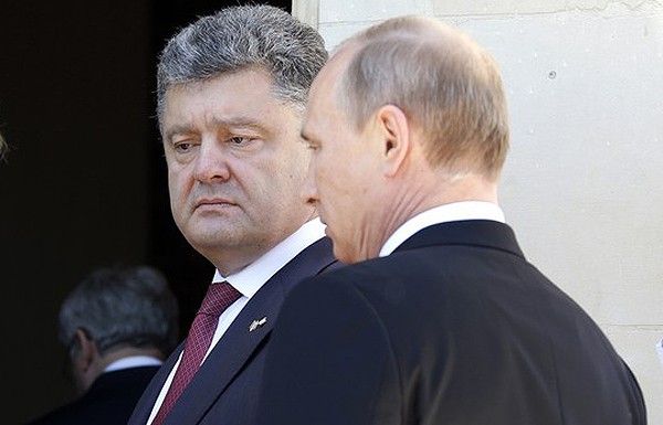 О чем говорили Владимир Путин и Петр Порошенко на встрече в Минске 