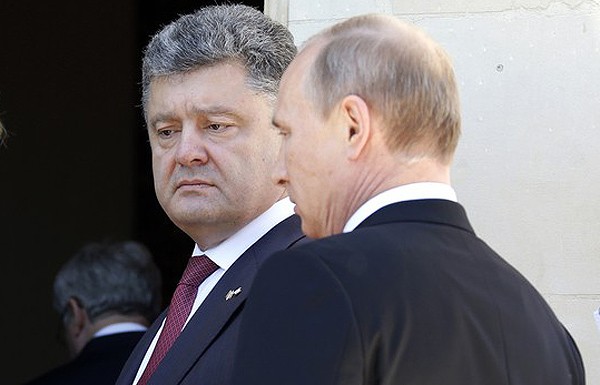 О чем говорили Владимир Путин и Петр Порошенко на встрече в Минске 