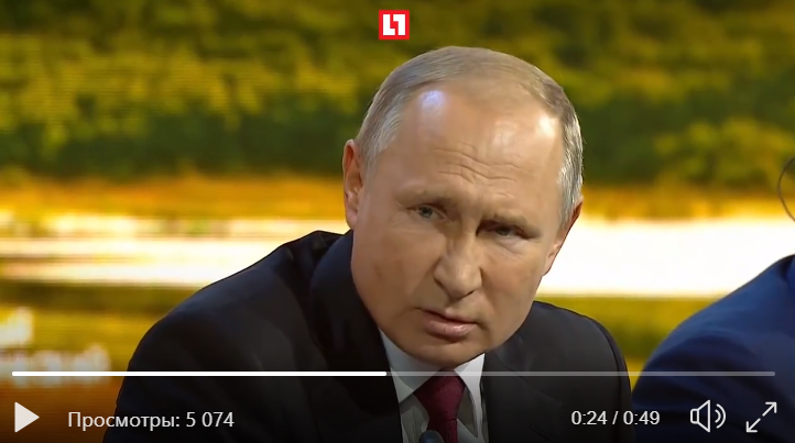 Опубликовано видео, как Путина публично поймали на вранье в прямом эфире росТВ, - в Сети разгорается скандал 
